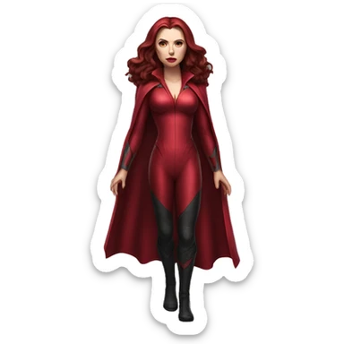 Scarlet Witch full body  sticker