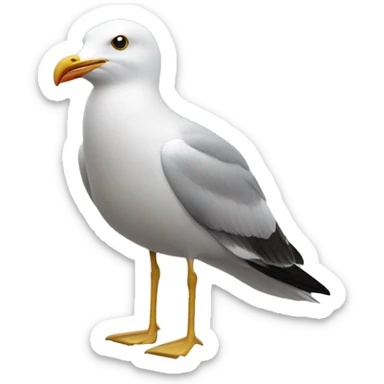 Seagull sticker