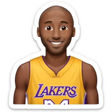 Kobe Bryant Lakers sticker
