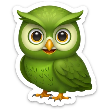 Duolingo emoji sticker