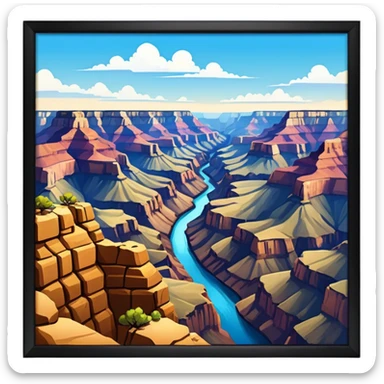 arizona grand canyon  sticker