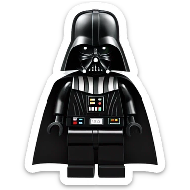 lego darth vader sticker