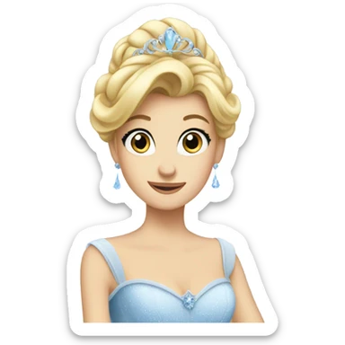 cinderella  sticker