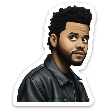 The Weeknd sticker