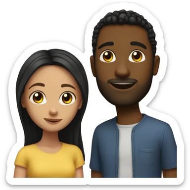 Me and my boyfriend sticker