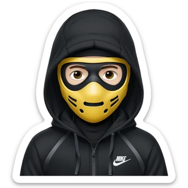 White person wearing a Nike Tex with hood and ski mask co all black and https://encrypted-tbn0.gstatic.com/images?q=tbn:ANd9GcTQEV3H5Fpq8Dp-ki2RTwgbdHqMsKZzDtarA9ywqiFzKVKjxdLc5Fq9yDOax7-XC4trueI2pFuItpqM_TVrGODdDG5la_rbm9lB8utSLKXm&s=10 sticker