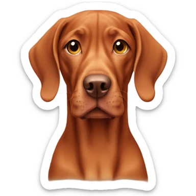 Vizsla dog sticker