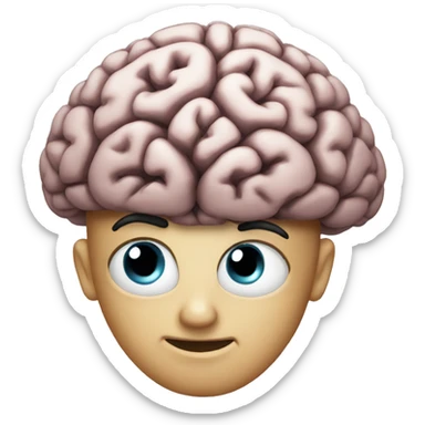 brain sticker