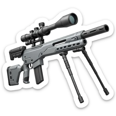 Halo sniper rifle sticker