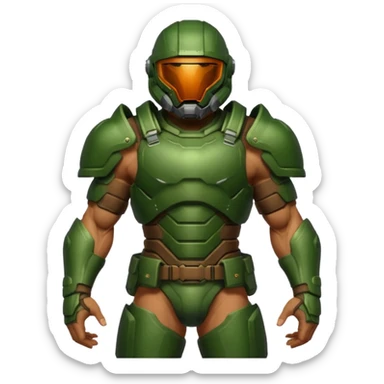 Doom eternal doom-slayer sticker