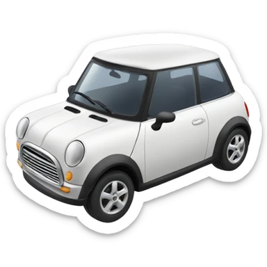 A cute mini car sticker