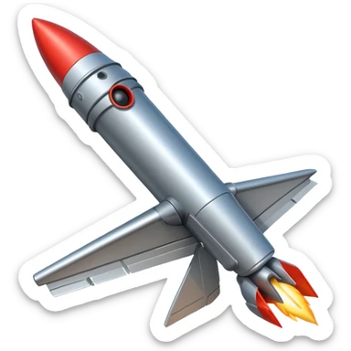 generate a very realistic peregrine falcon rocket launcher sticker