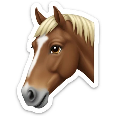 Horse sticker