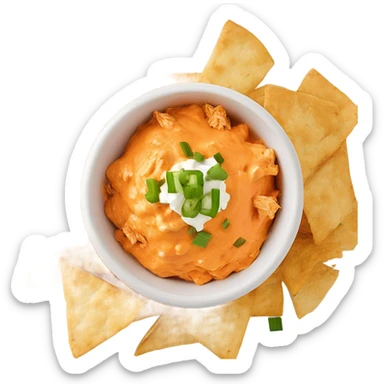 buffalo chicken dip sticker