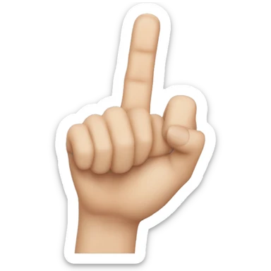 Kleiner Finger Schwur sticker