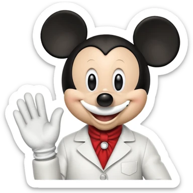 Mickey mouse sticker