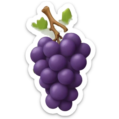 Grapes sticker