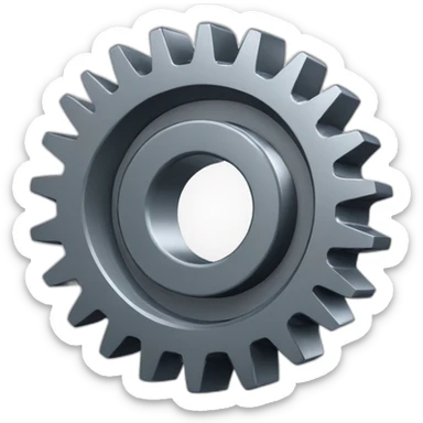bevel gear sticker