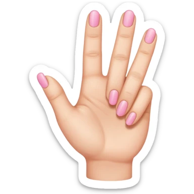 Pinky promise sticker