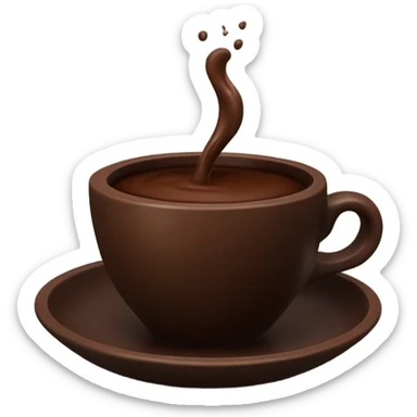 Taza de cacao sticker