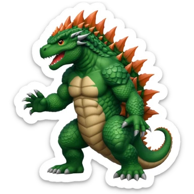 Sexy Godzilla  sticker