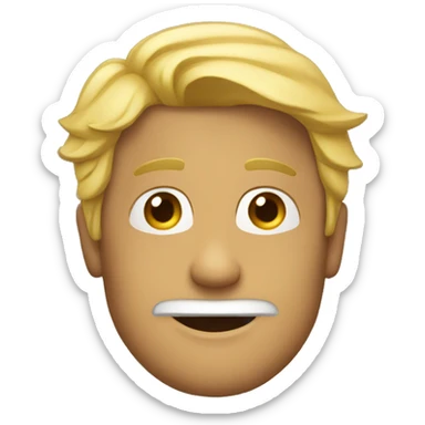 A set of emojis that tell a storyline sticker