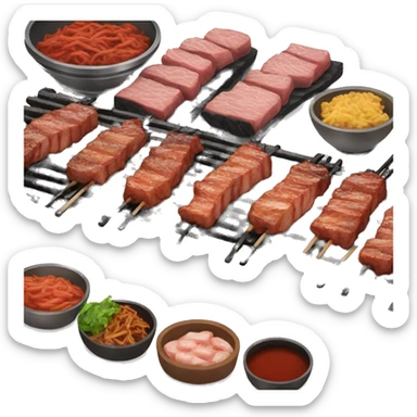 Kbbq sticker
