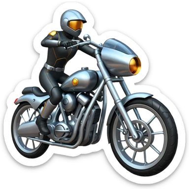 Bullet bike hunter  sticker