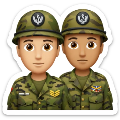 Soldaten in Tarnfarbe der salotiert und den SAS Buchstaben auf der Mütze und Uniform sticker