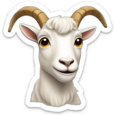 goat pistachio sticker