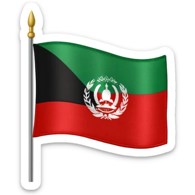 Afghanistan flag sticker