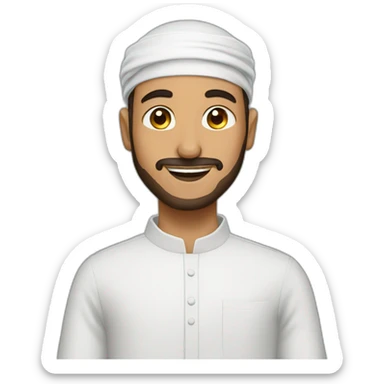 Qamis guy pardon sticker