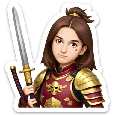 Samurai Leader sticker