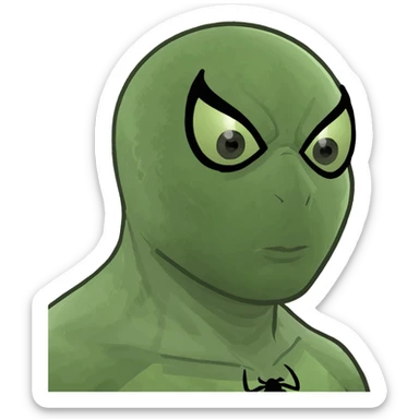 Hello kitty Spiderman  sticker