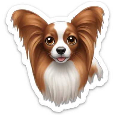 Papillon araignée sticker