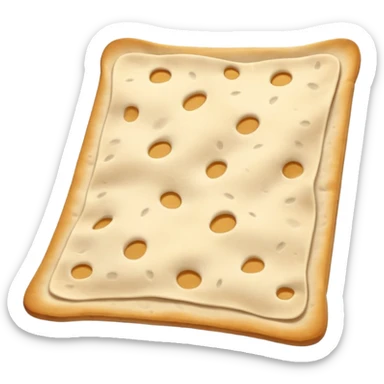 lavash flatbread object icon, thin flat bread, slightly toasted spots, 3D cartoon, mobile game icon style, centered, clean background, no text, no watermark
 sticker
