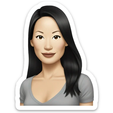Lucy Liu  sticker