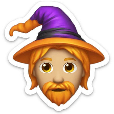 halloween-pumpkin-wearing-a-wizard-hat  Download emoji sticker