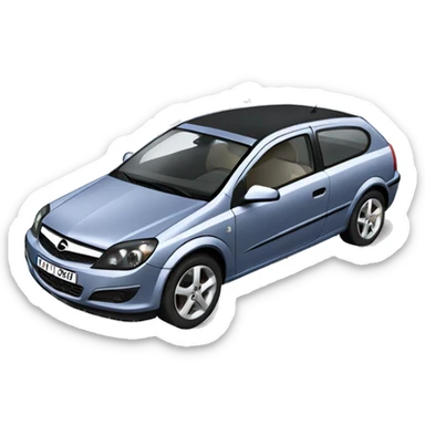 opel astra h sticker
