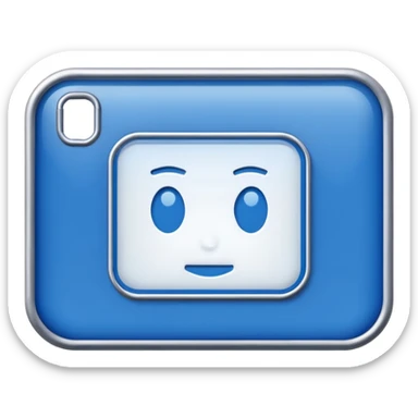 Security badge/card official sticker