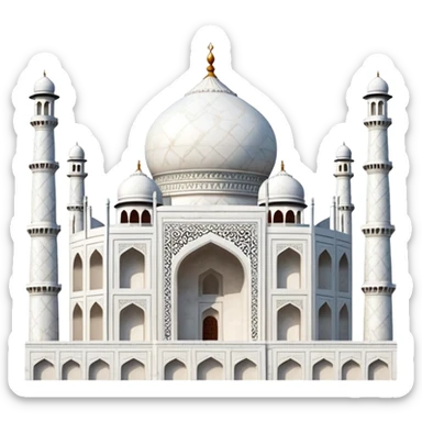 Taj Mahal sticker