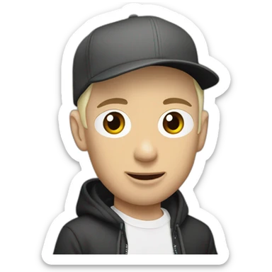 Eminem as an em'n'ms sticker