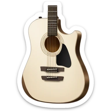 Tayler western guitar sticker
