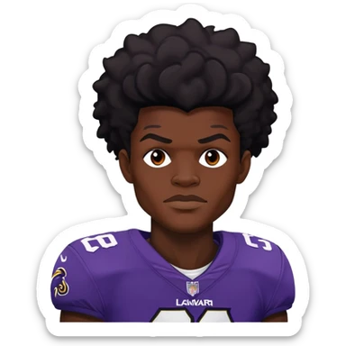 Lamar Jackson sticker