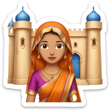 India Luxembourg  sticker