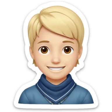 Desbravadores com lenço a Marcelo no pescoço  sticker