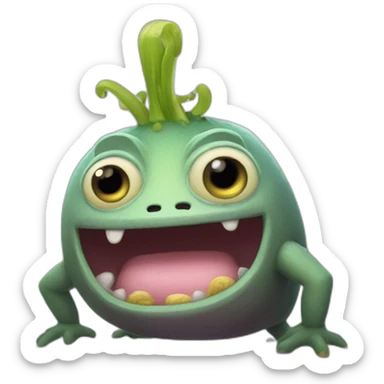 Potbelly from My Singing Monsters sticker