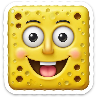 SpongeBob SquarePants 1999 sticker
