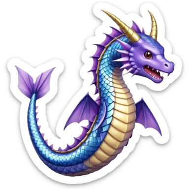 glitter pokemon gyarados sticker