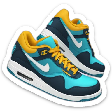 Chaussure nike sticker